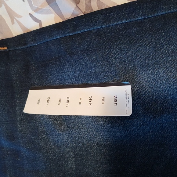 - Levi Denizen slim jeans size 14 regular - Picture 5 of 5